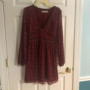 Boho Long Sleeved Dress